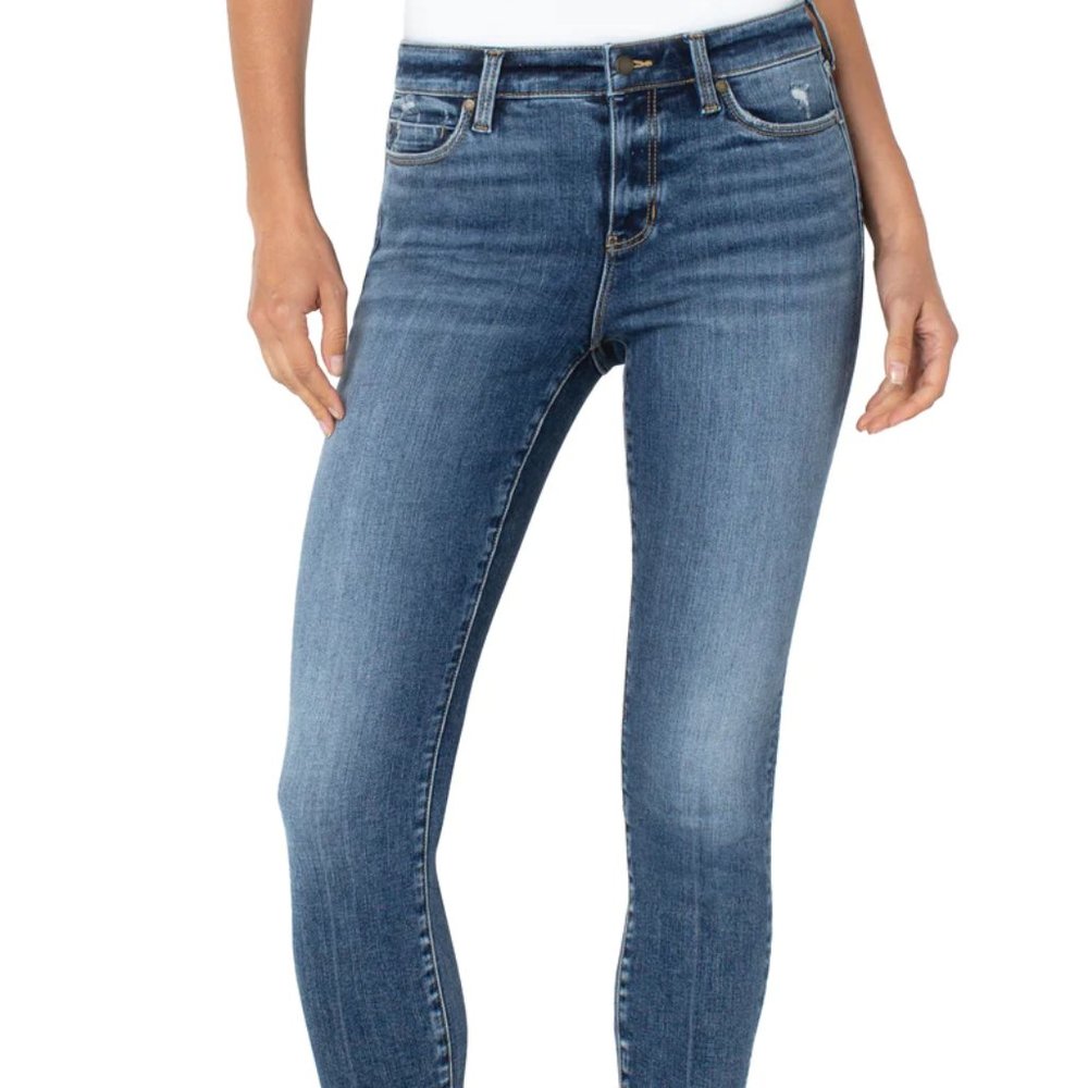 NWT Liverpool Abby Ankle Skinny Jeans